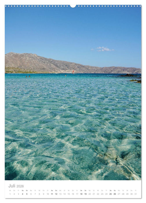 Kreta - Sonne, Meer und griechische Lebensart (CALVENDO Premium Wandkalender 2026)