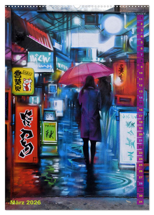 London - Hotspot der Street Art (CALVENDO Premium Wandkalender 2026)