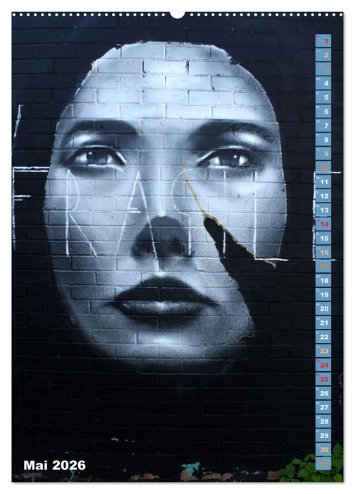 London - Hotspot der Street Art (CALVENDO Premium Wandkalender 2026)