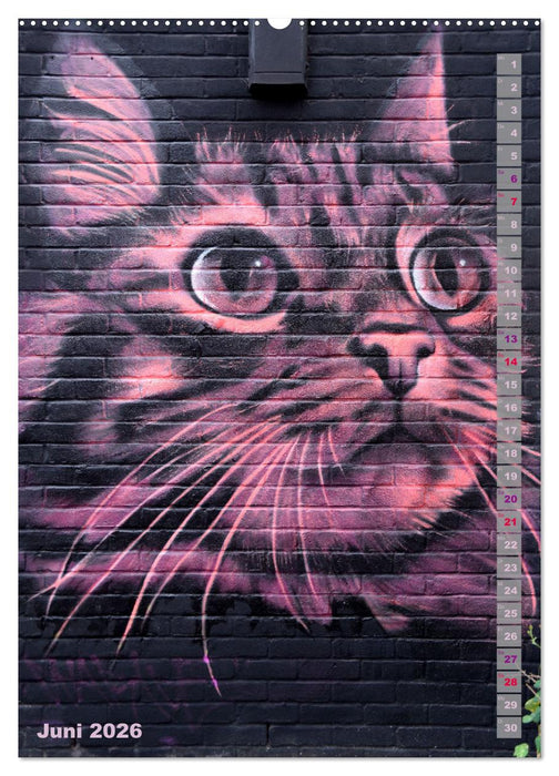 London - Hotspot der Street Art (CALVENDO Premium Wandkalender 2026)