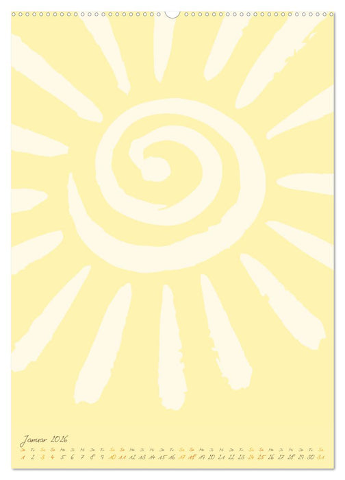 FOTOS & BASTELN - Always the Sun (CALVENDO Wandkalender 2026)