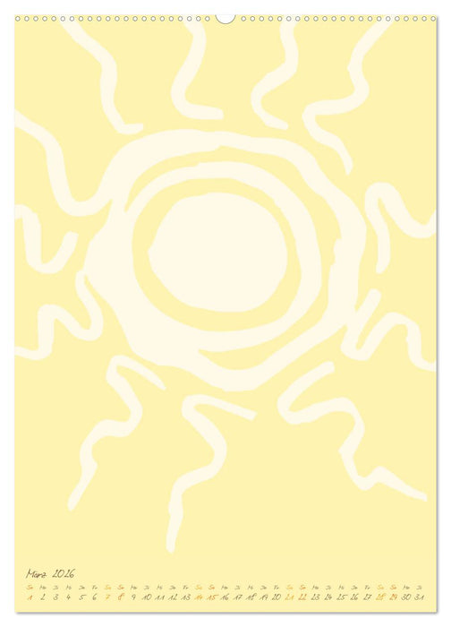 FOTOS & BASTELN - Always the Sun (CALVENDO Wandkalender 2026)