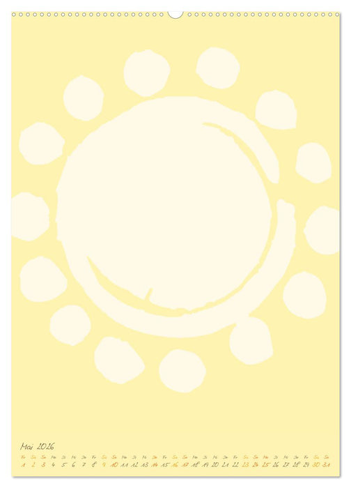 FOTOS & BASTELN - Always the Sun (CALVENDO Wandkalender 2026)