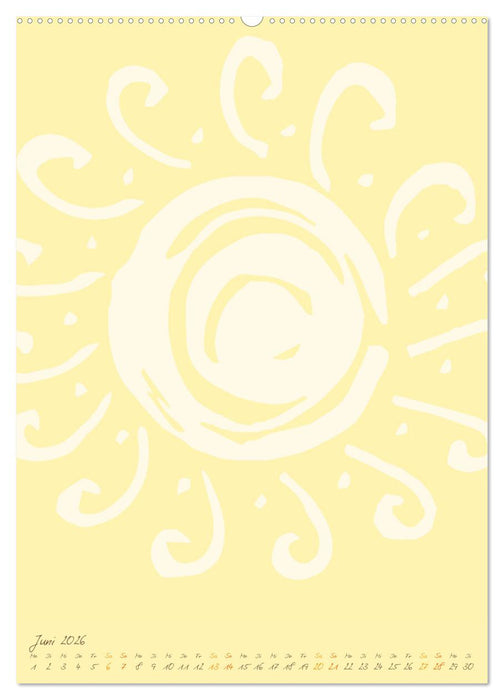 FOTOS & BASTELN - Always the Sun (CALVENDO Wandkalender 2026)