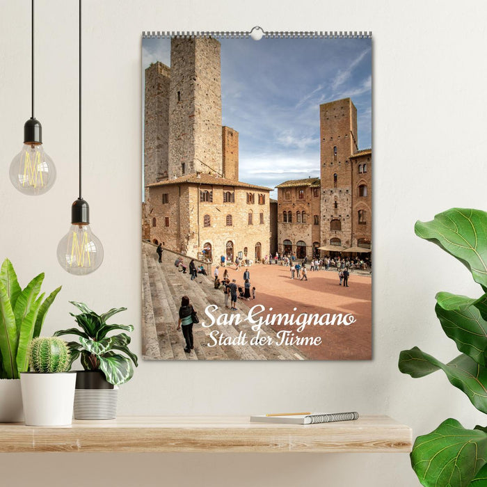 San Gimignano - Stadt der Türme (CALVENDO Wandkalender 2026)