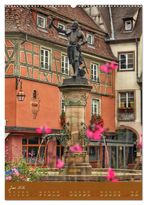 Reise durchs Elsass (CALVENDO Premium Wandkalender 2026)
