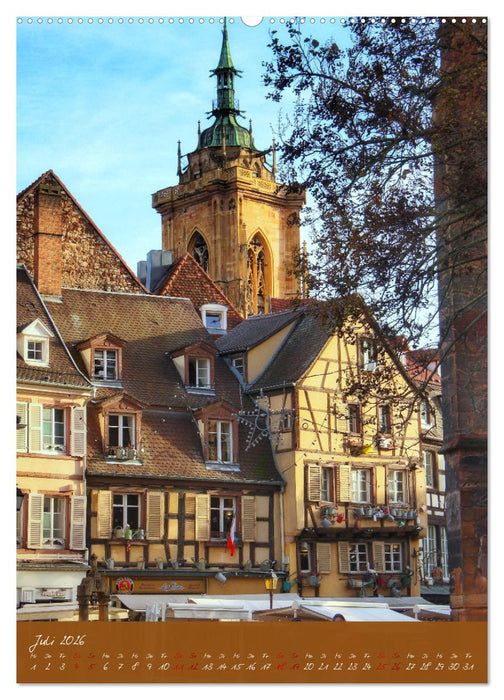 Reise durchs Elsass (CALVENDO Premium Wandkalender 2026)