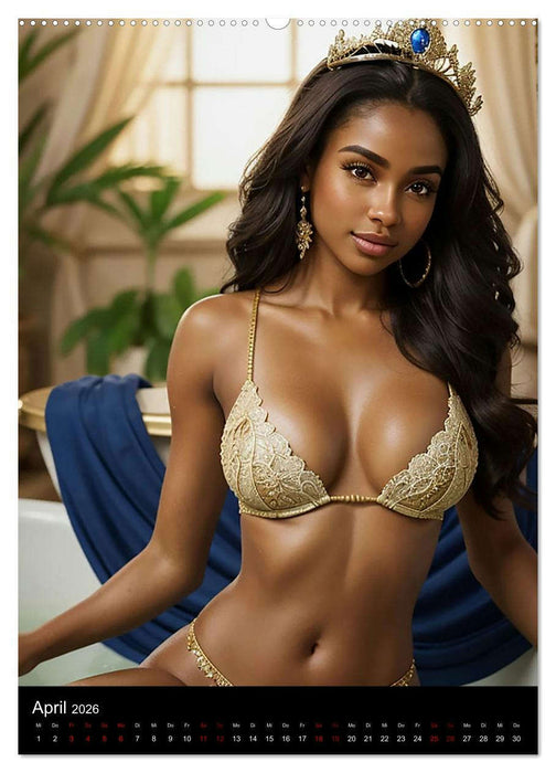 Königliche Verführung (CALVENDO Premium Wandkalender 2026)