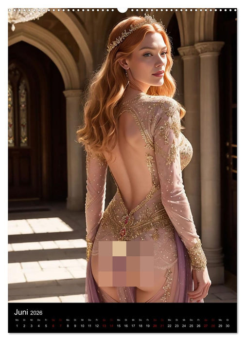 Königliche Verführung (CALVENDO Premium Wandkalender 2026)