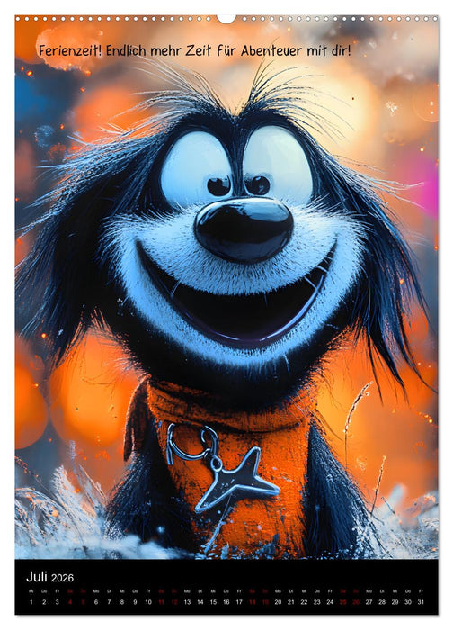 Good morning dog (CALVENDO Premium Wandkalender 2026)
