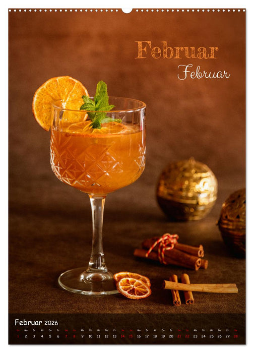 Mix it up - Cocktails (CALVENDO Wandkalender 2026)