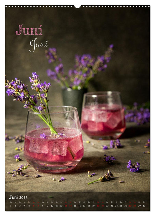 Mix it up - Cocktails (CALVENDO Wandkalender 2026)