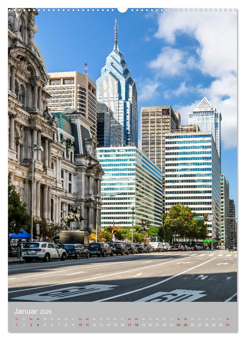 PHILADELPHIA Besondere Augenblicke erleben (CALVENDO Premium Wandkalender 2026)