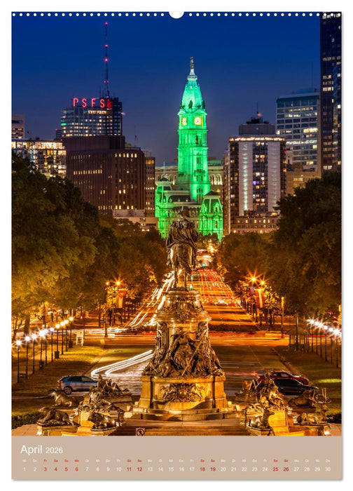 PHILADELPHIA Besondere Augenblicke erleben (CALVENDO Premium Wandkalender 2026)