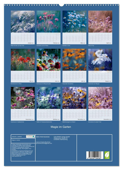 Magie im Garten (CALVENDO Premium Wandkalender 2026)