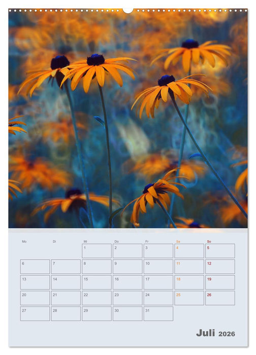 Magie im Garten (CALVENDO Premium Wandkalender 2026)
