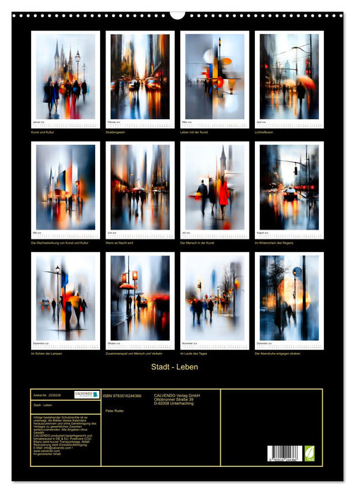 Stadt - Leben (CALVENDO Wandkalender 2026)