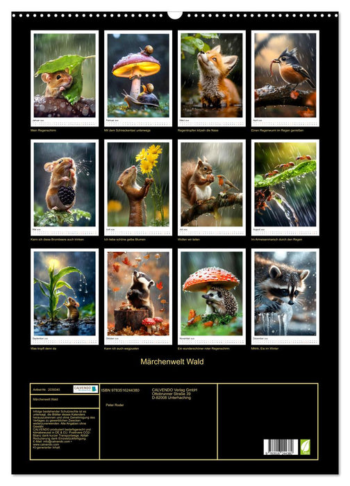 Märchenwelt Wald (CALVENDO Wandkalender 2026)
