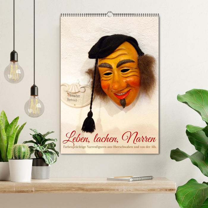 Leben, lachen, Narren (CALVENDO Wandkalender 2026)