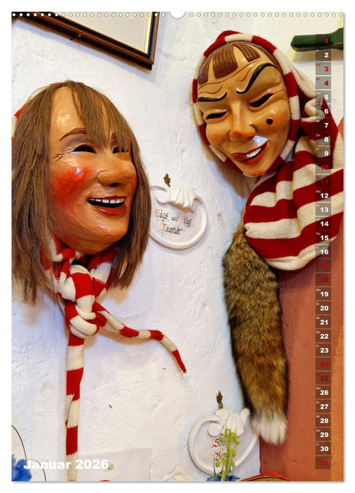 Leben, lachen, Narren (CALVENDO Wandkalender 2026)