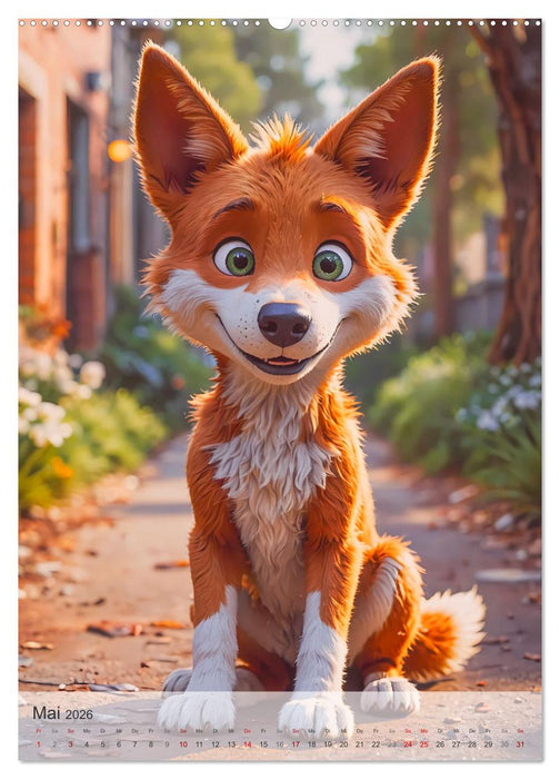 Putzige Tiere - Ausflug nach Down Under (CALVENDO Premium Wandkalender 2026)