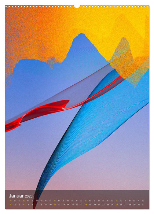Kunst im Zeitgeist (CALVENDO Premium Wandkalender 2026)