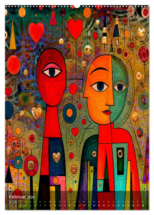 Kunst im Zeitgeist (CALVENDO Premium Wandkalender 2026)