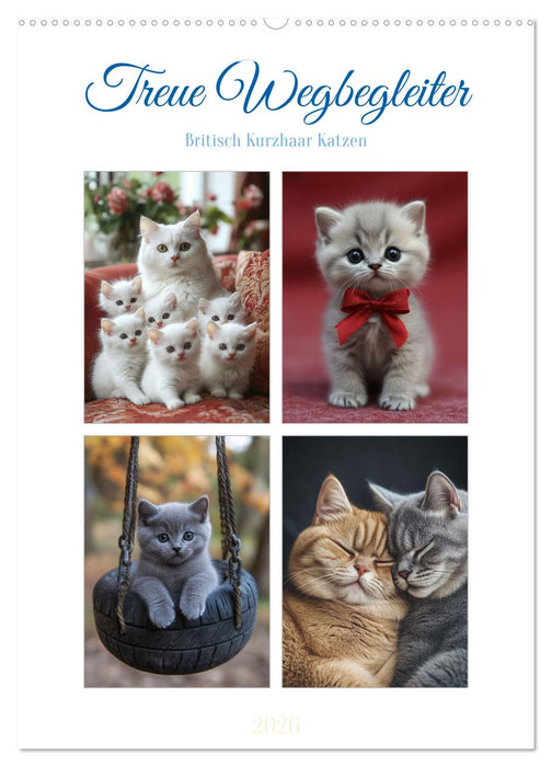 Treue Wegbegleiter (CALVENDO Wandkalender 2026)
