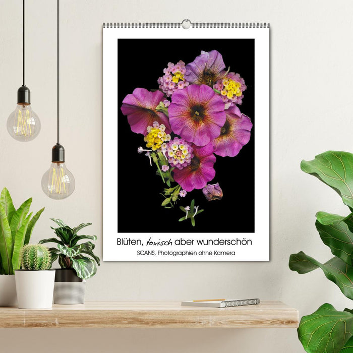 Blüten, toxisch aber wunderschön (CALVENDO Wandkalender 2026)