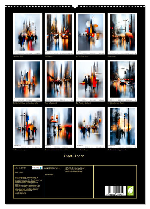 Stadt - Leben (CALVENDO Premium Wandkalender 2026)