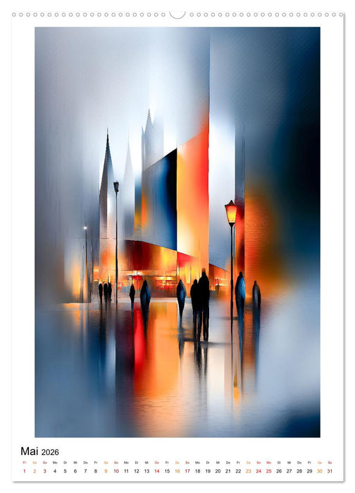Stadt - Leben (CALVENDO Premium Wandkalender 2026)