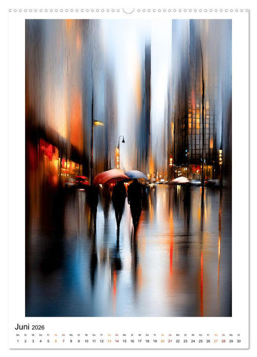 Stadt - Leben (CALVENDO Premium Wandkalender 2026)