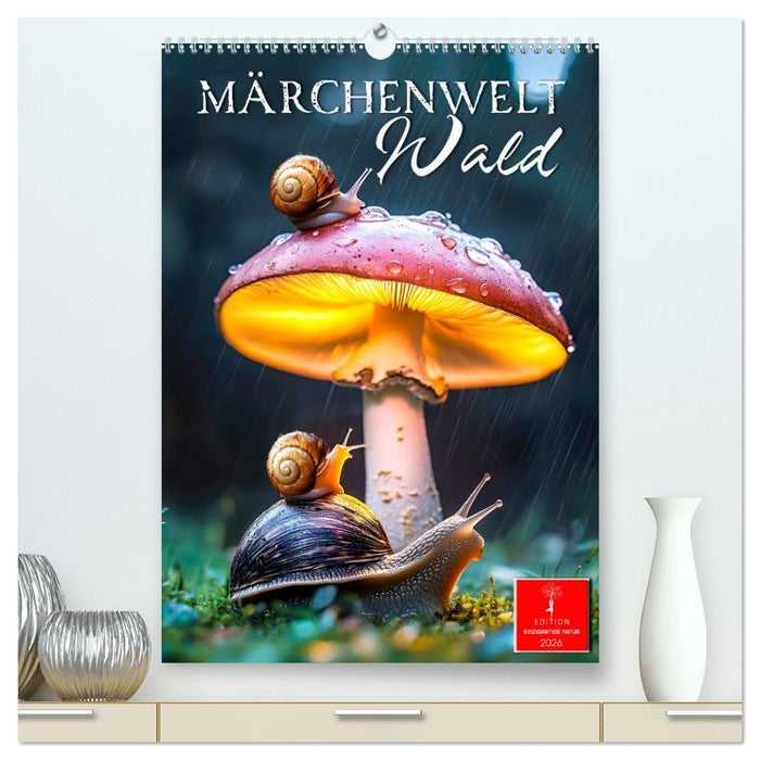 Märchenwelt Wald (CALVENDO Premium Wandkalender 2026)