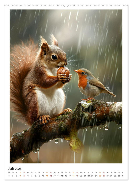 Märchenwelt Wald (CALVENDO Premium Wandkalender 2026)