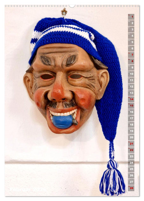Leben, lachen, Narren (CALVENDO Premium Wandkalender 2026)