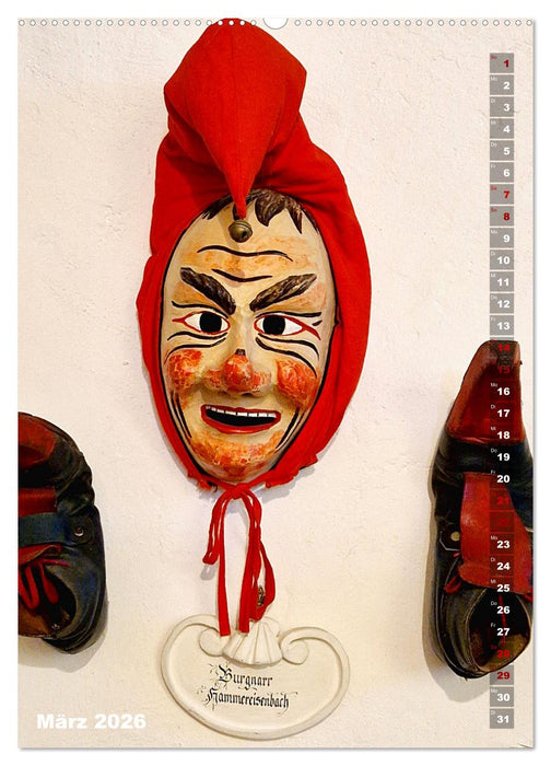 Leben, lachen, Narren (CALVENDO Premium Wandkalender 2026)