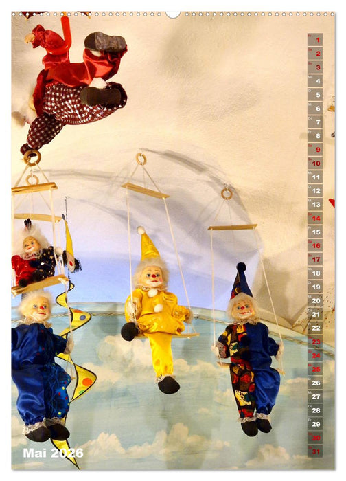 Leben, lachen, Narren (CALVENDO Premium Wandkalender 2026)