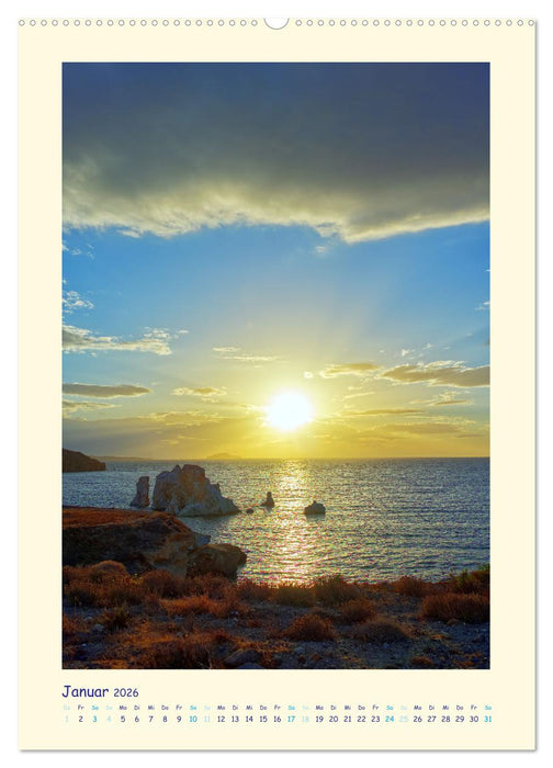 Urlaubsgefühle - Griechenland Mythische Inseln (CALVENDO Wandkalender 2026)