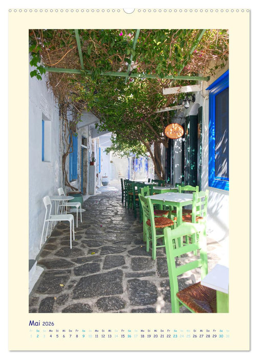 Urlaubsgefühle - Griechenland Mythische Inseln (CALVENDO Wandkalender 2026)