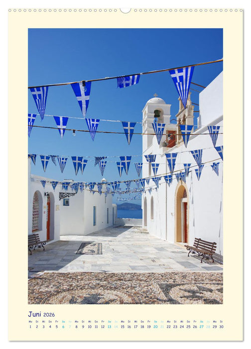 Urlaubsgefühle - Griechenland Mythische Inseln (CALVENDO Wandkalender 2026)