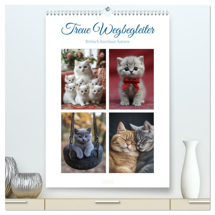 Treue Wegbegleiter (CALVENDO Premium Wandkalender 2026)