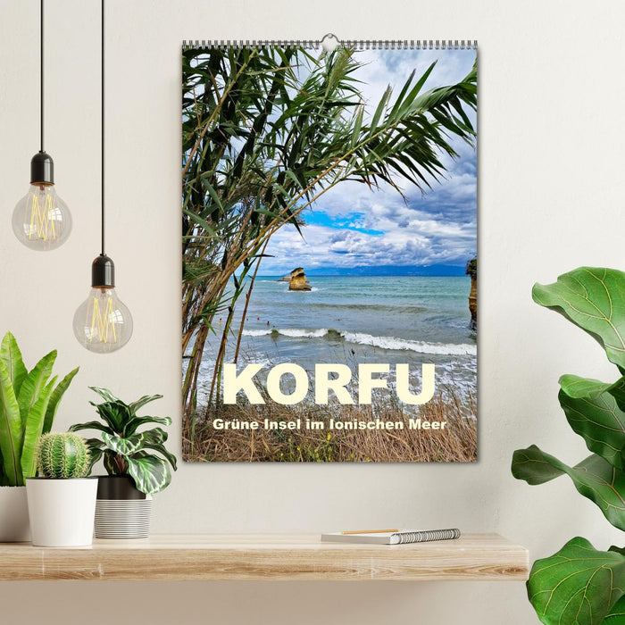 Korfu Grüne Insel im Ionischen Meer (CALVENDO Wandkalender 2026)