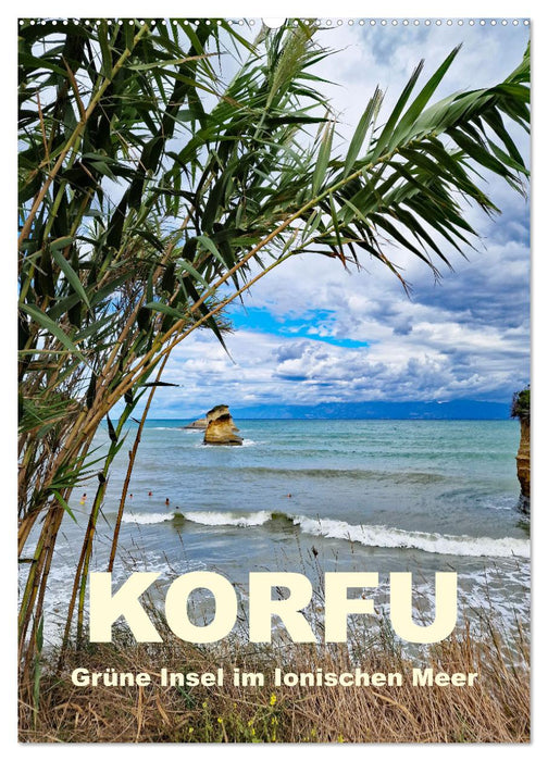 Korfu Grüne Insel im Ionischen Meer (CALVENDO Wandkalender 2026)