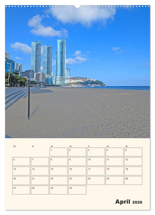 Busan - Eine Reise durch das Herz der Küstenstadt (CALVENDO Wandkalender 2026)