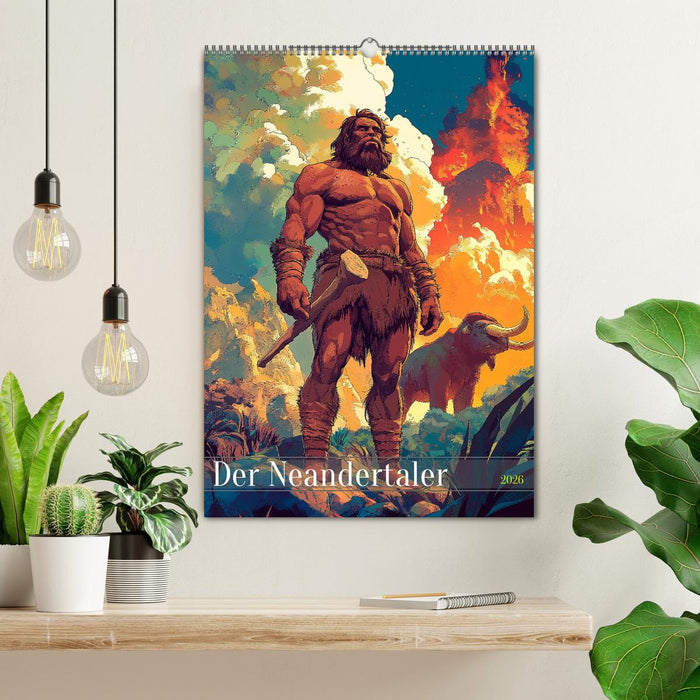 Der Neandertaler - Das vergessene Volk (CALVENDO Wandkalender 2026)
