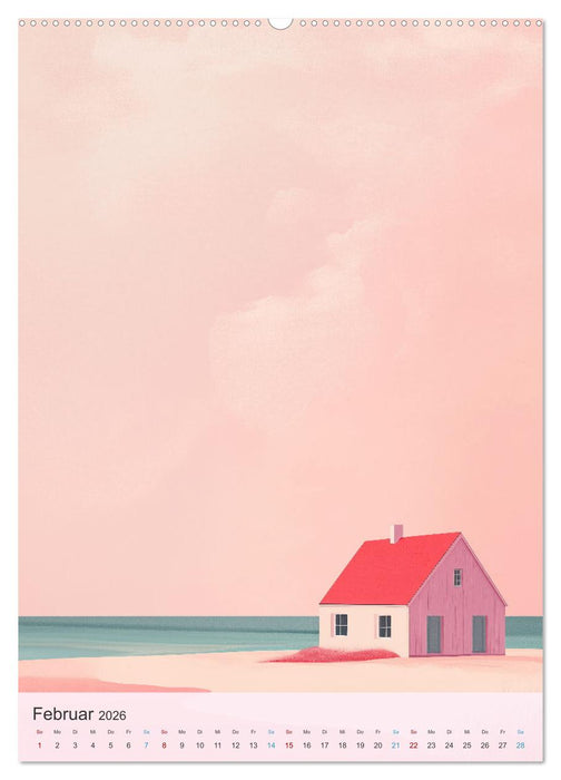 Küste im Einklang (CALVENDO Premium Wandkalender 2026)