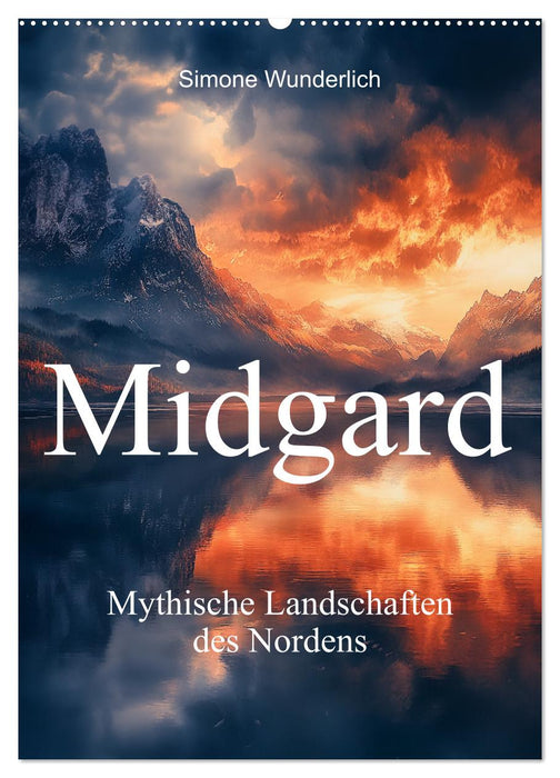 Midgard - Mythische Landschaften des Nordens (CALVENDO Wandkalender 2026)