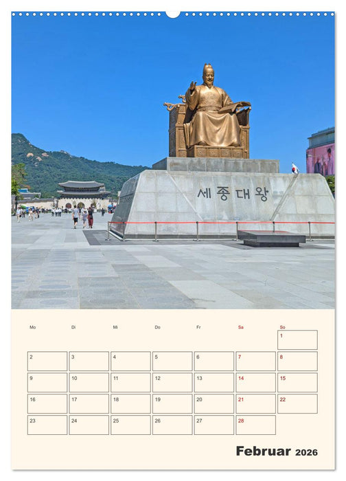 Entdecke Seoul (CALVENDO Wandkalender 2026)