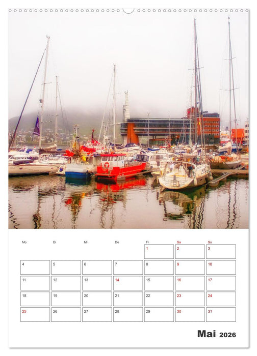 Norwegens Küstenstädte - Reiseplaner (CALVENDO Wandkalender 2026)