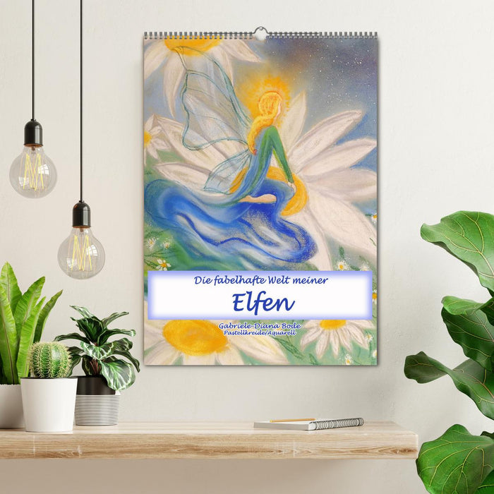 Die fabelhafte Welt meiner Elfen (CALVENDO Wandkalender 2026)